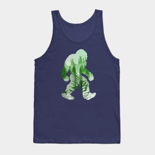 Green Forest Squatch Tank Top